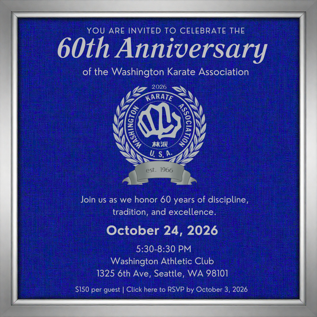 60th Anniversery of the Washington Karate Association